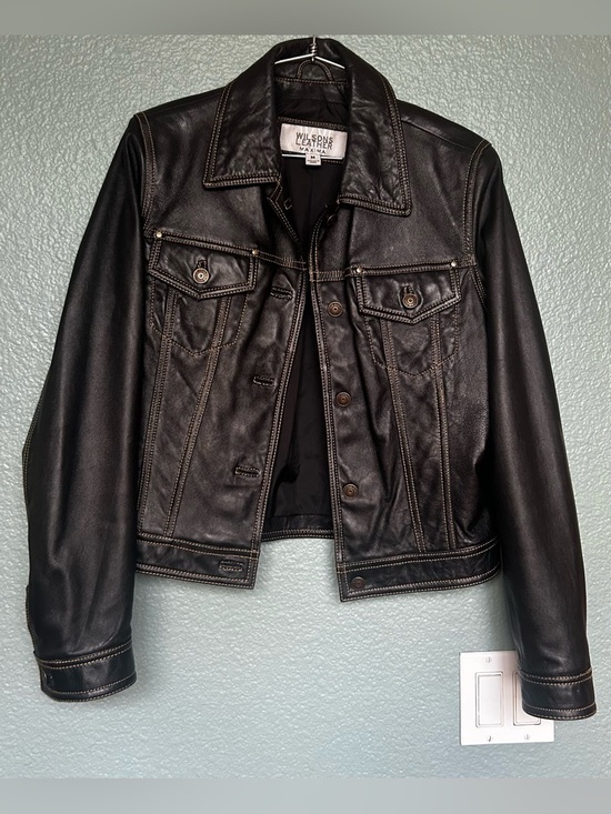 Jackets & Blazers - WILSON GENUINE LEATHER TRUKER JACKET